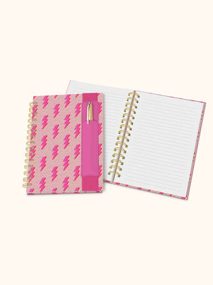 Lightning Notebook with Pen Pocket