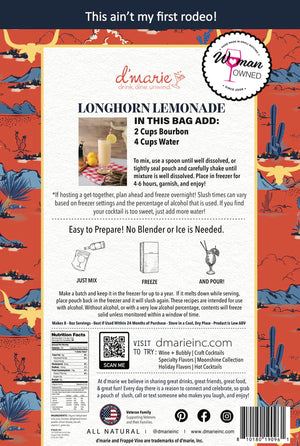 Longhorn Lemonade Cocktail Slush