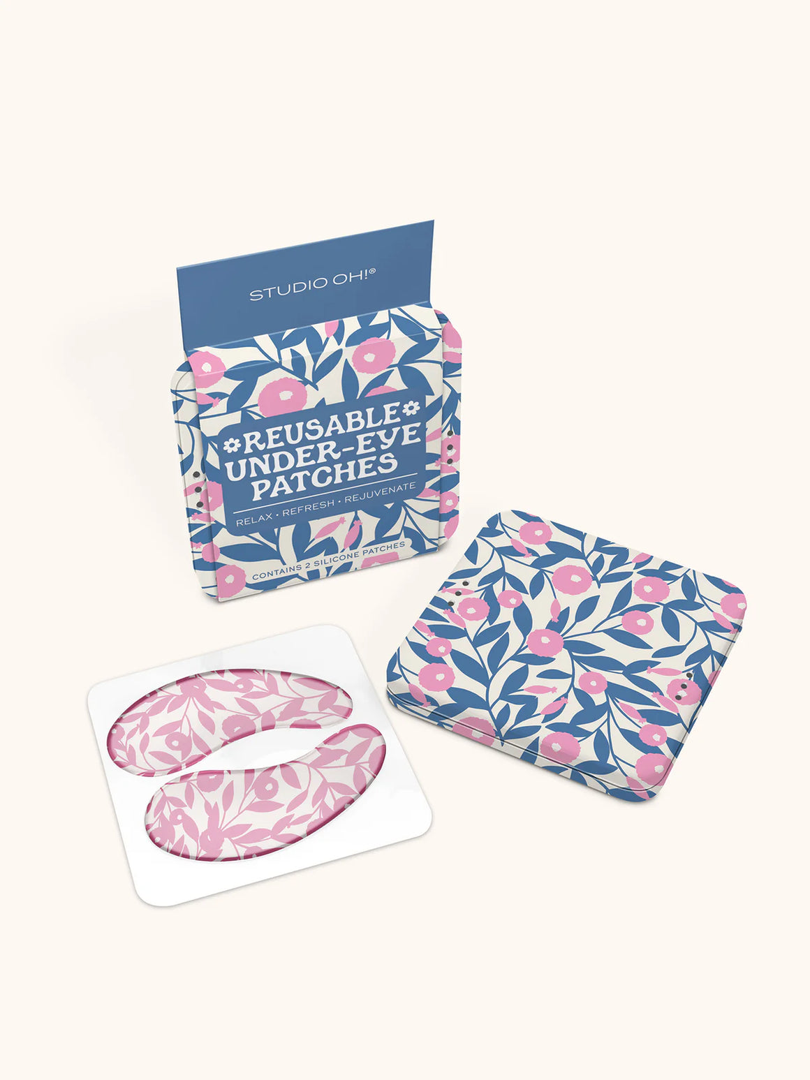 Reusable Under-Eye Patches | Dahlias