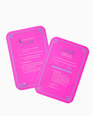 Mahjong Tile Shufflers | Pink