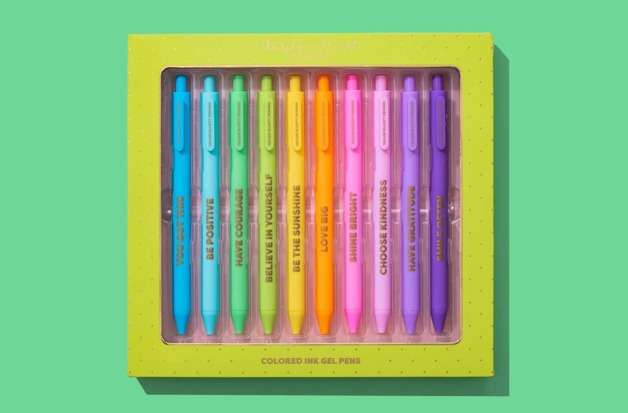 Colored Gel Pens | Set of 10