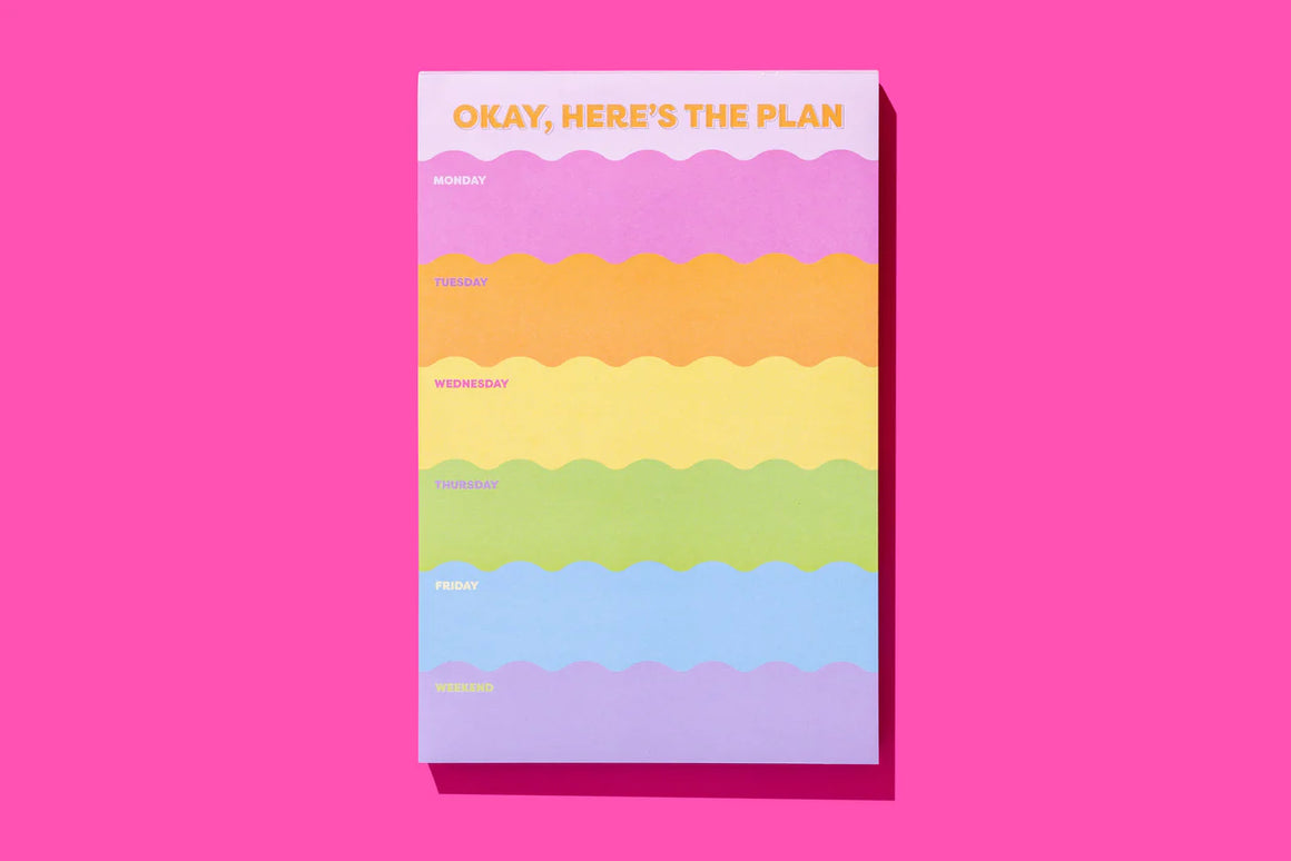 Here's the Plan Weekly List