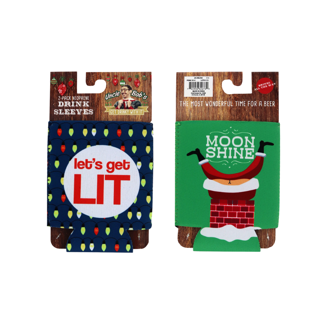 2-Pack Can Cooler | Get Lit