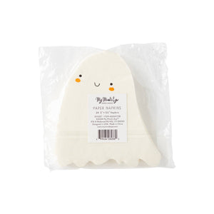 Happy Ghost Shaped Napkin