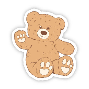 Cute Stuffed Bear Sticker