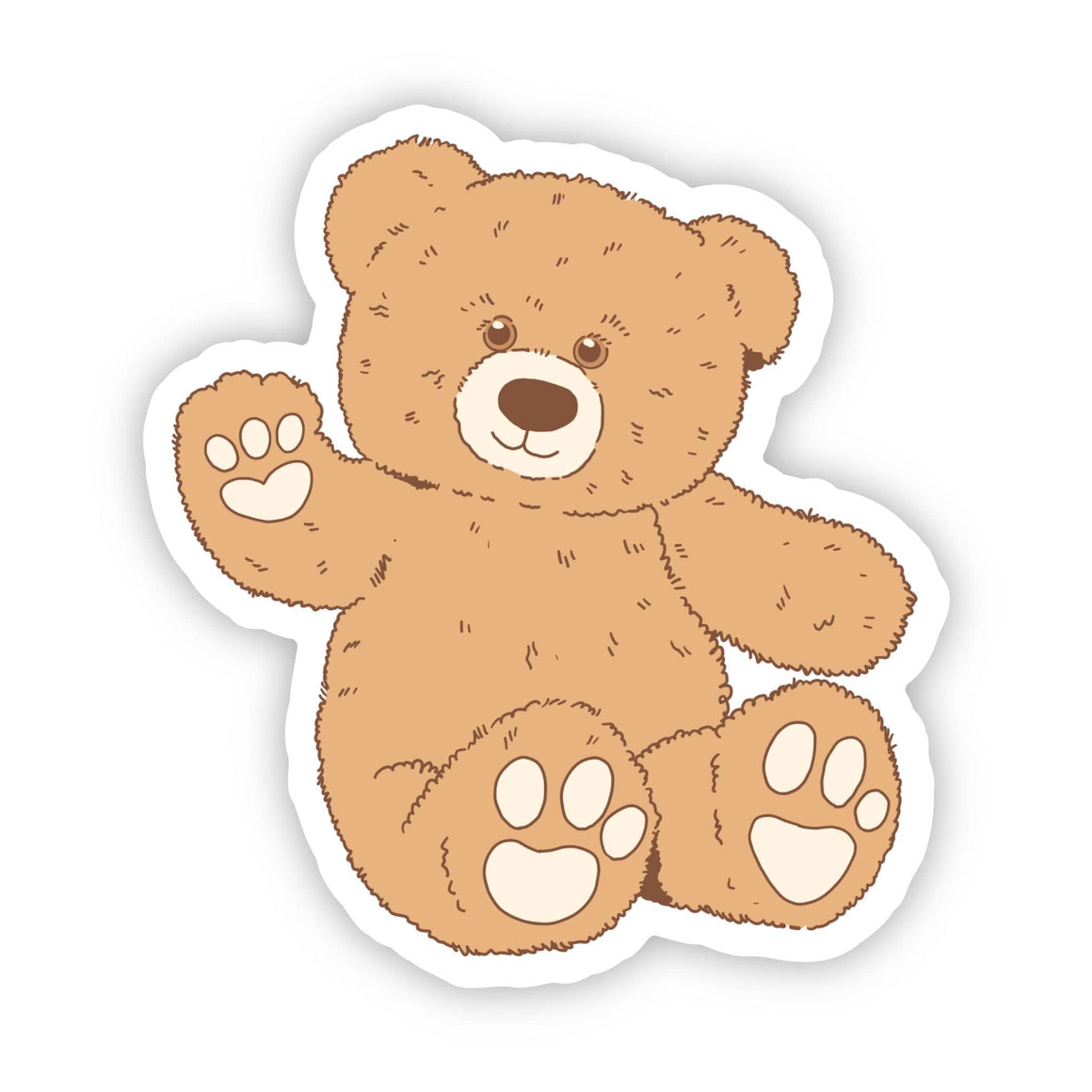 Cute Stuffed Bear Sticker