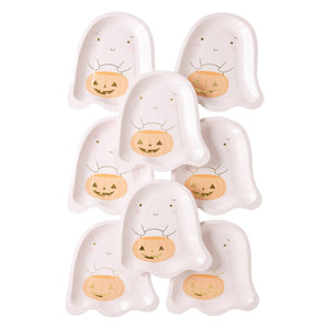 Ghost w/Pumpkin Plates