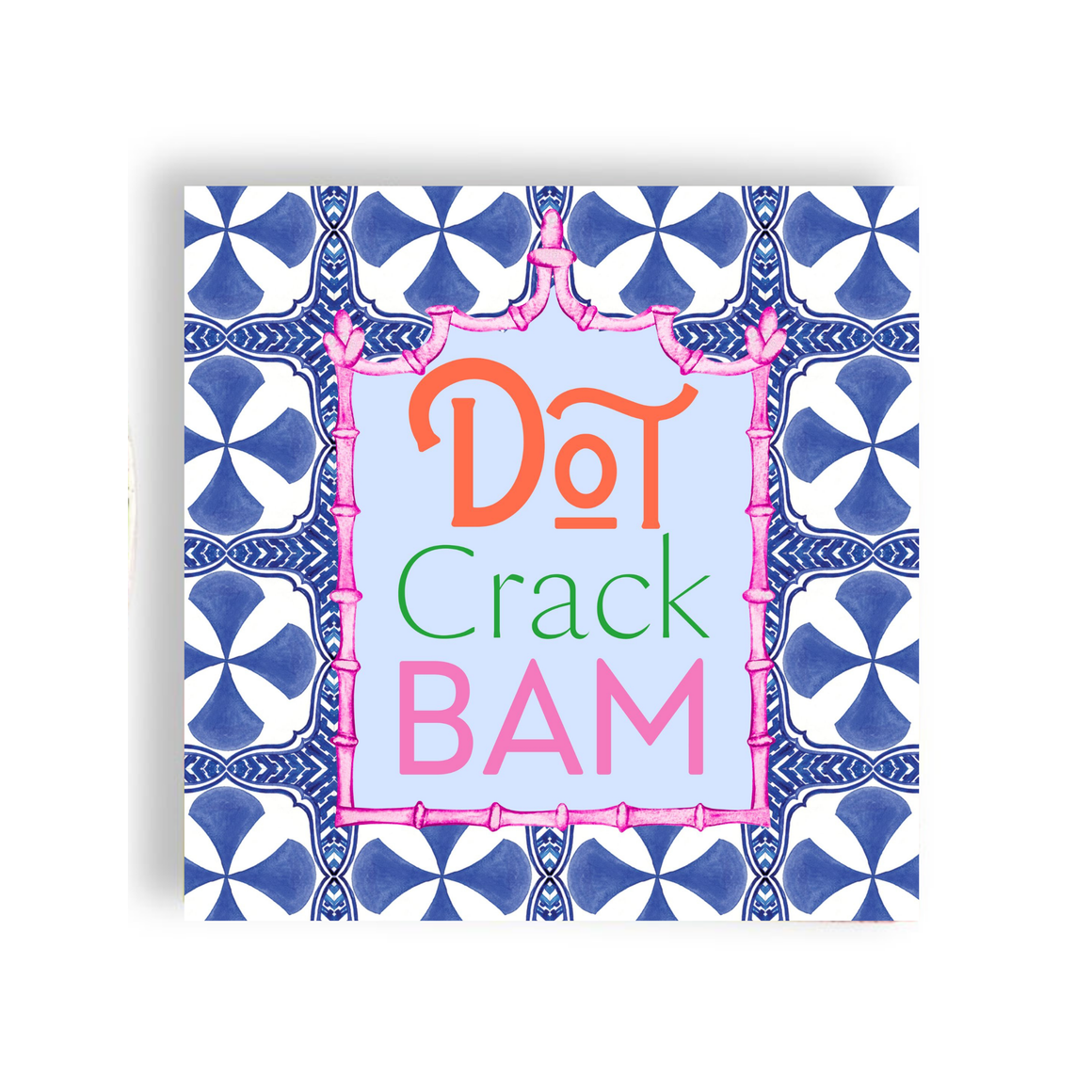 Mahjong Blue 24ct Luncheon Napkins