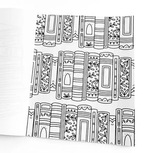 Book Lovers Coloring Book