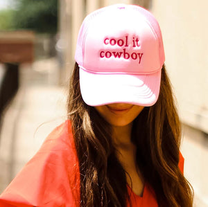 Cool it Cowboy Trucker Hat
