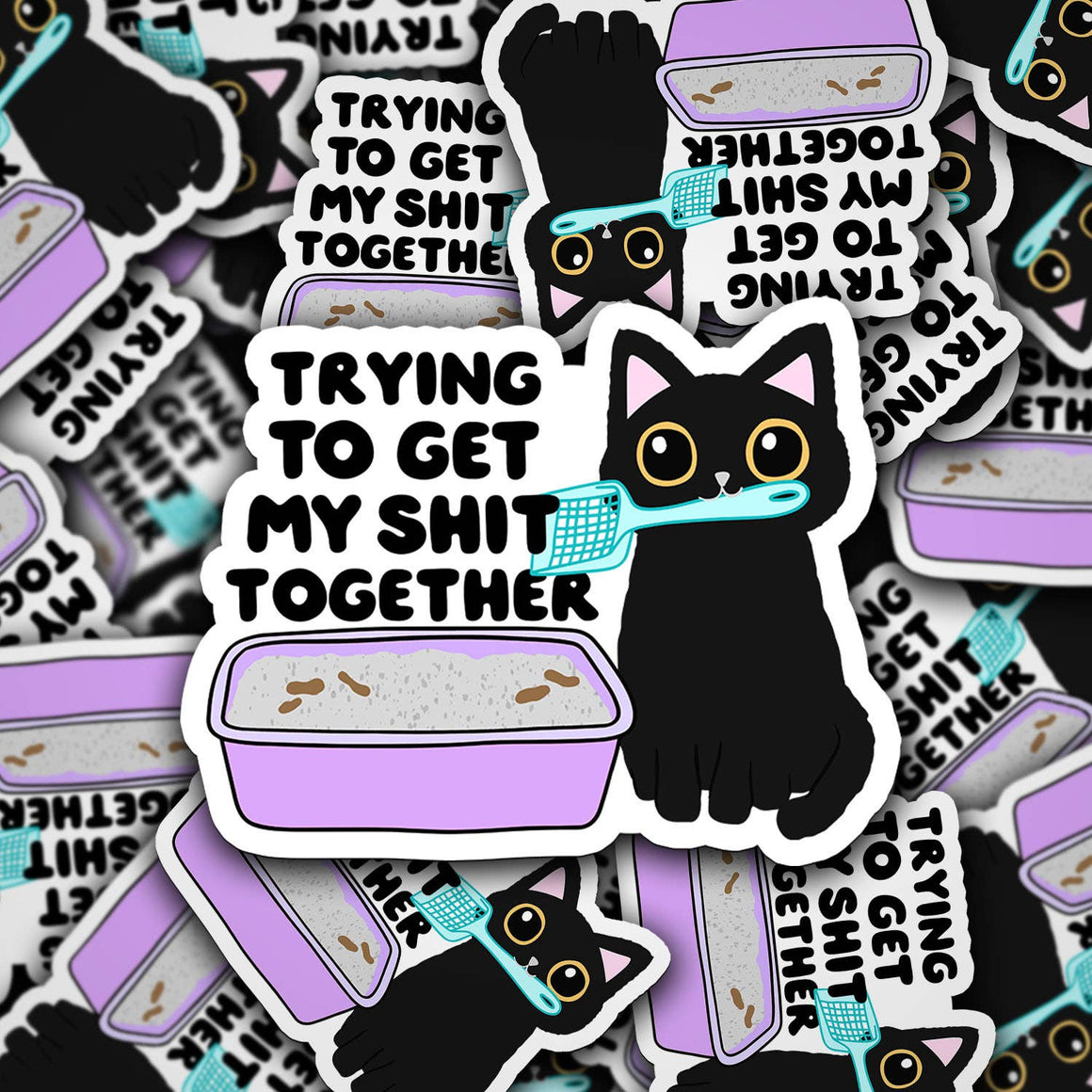 Trying To Get My Sticker