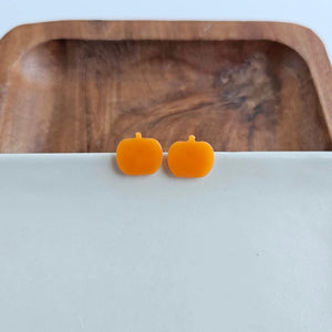Pumpkin Earrings