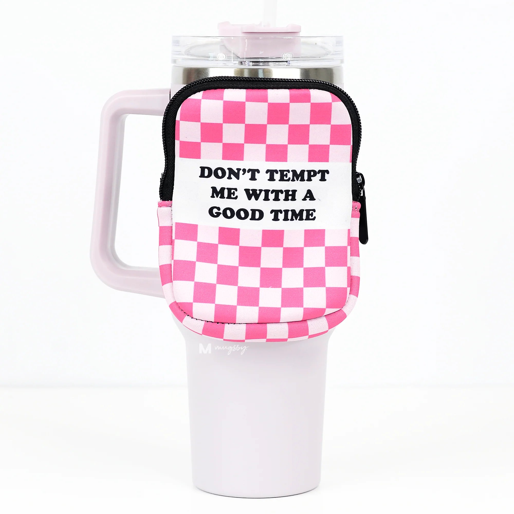 Don't Tempt Me Cup Backpack - Glamfetti