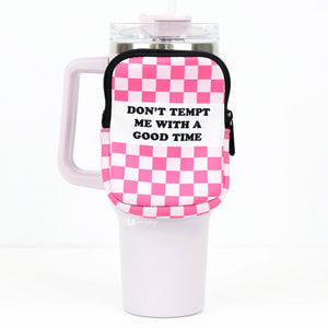 Don't Tempt Me Cup Backpack