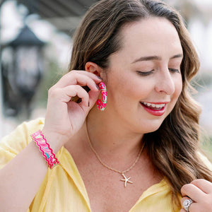 Bright Statement Hoop Earrings