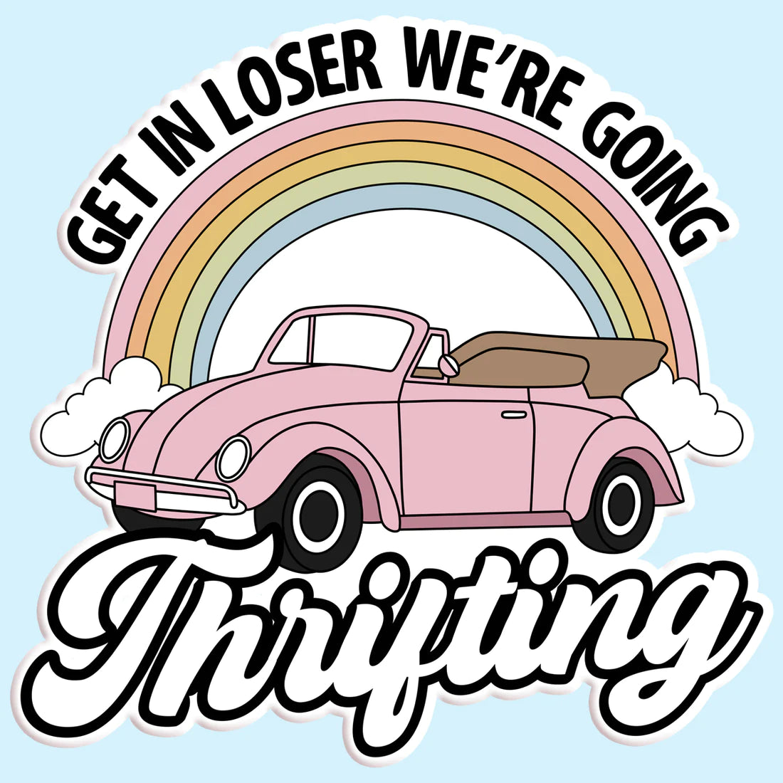 Going Thrifting Sticker