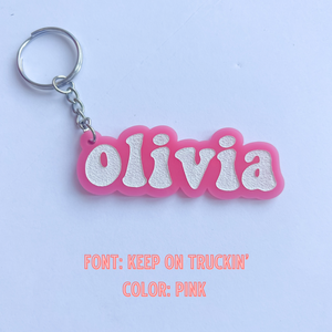 Personalized Keychain