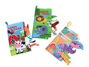 Animal Tails Cloth Book