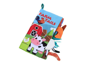 Animal Tails Cloth Book