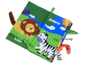 Animal Tails Cloth Book