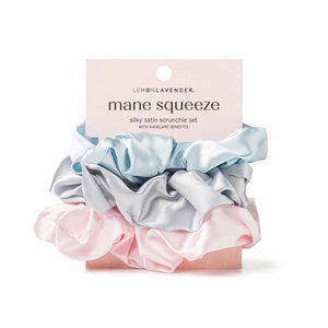 Satin Scrunchies 3-Pack