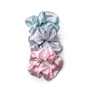 Satin Scrunchies 3-Pack