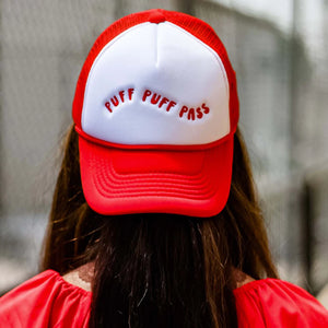 Puff Puff Pass Trucker Hat