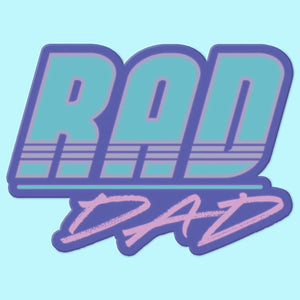 Rad Dad Sticker
