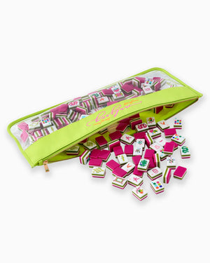 Bright Yellow Mahjong Bag