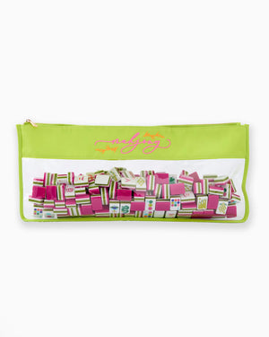 Bright Yellow Mahjong Bag