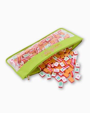 Bright Yellow Mahjong Bag