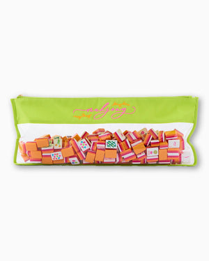 Bright Yellow Mahjong Bag