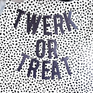 Twerk or Treat Halloween Banner