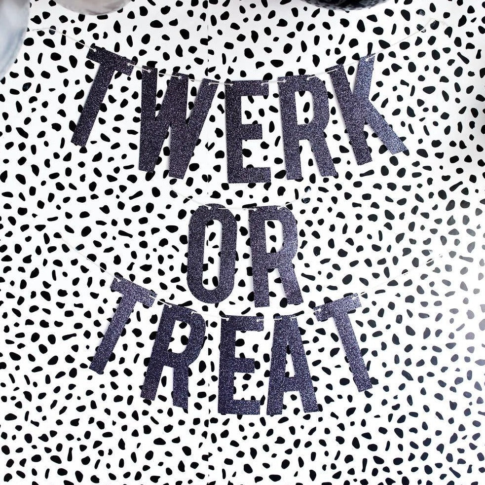 Twerk or Treat Halloween Banner
