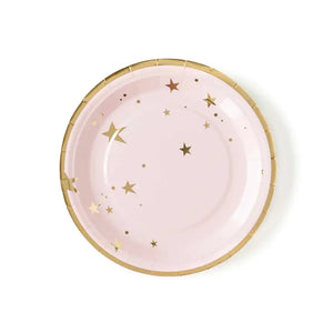 Pink Star Plates