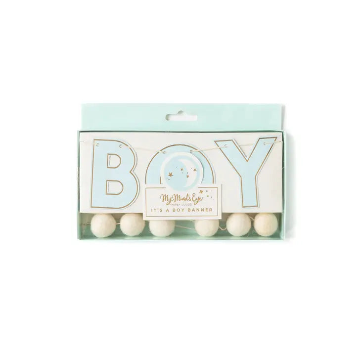 It's a Boy Banner