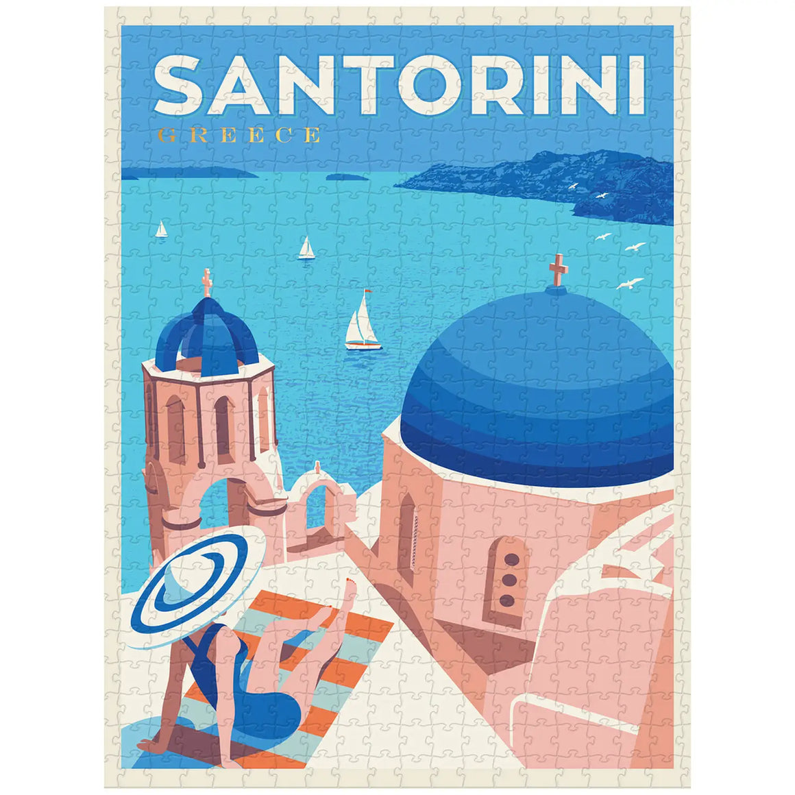 Santorini Puzzle