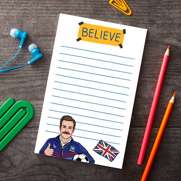 Lasso Believe Notepad