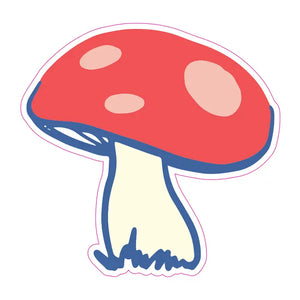 Mushroom Sticker