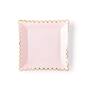 Blush Paper Plates