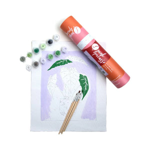 Paint By Number Kit | Just Leafy