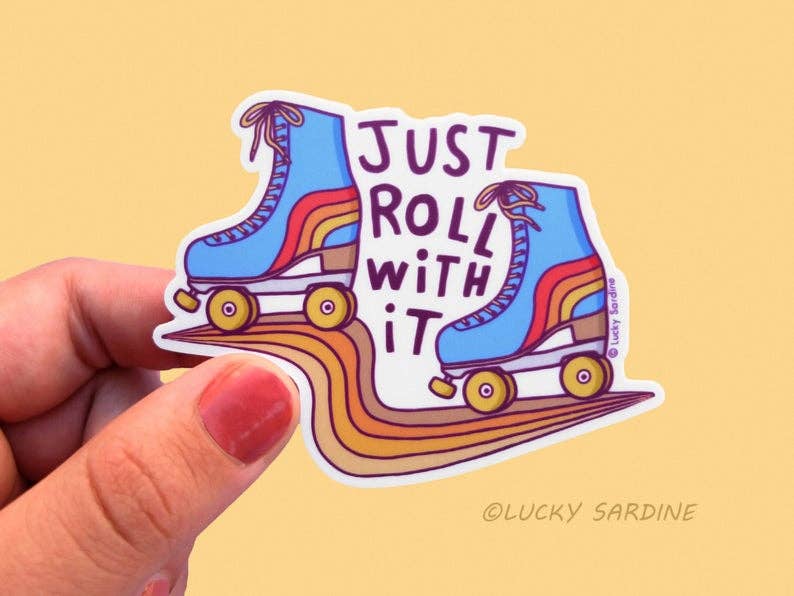 Roller Skate Sticker