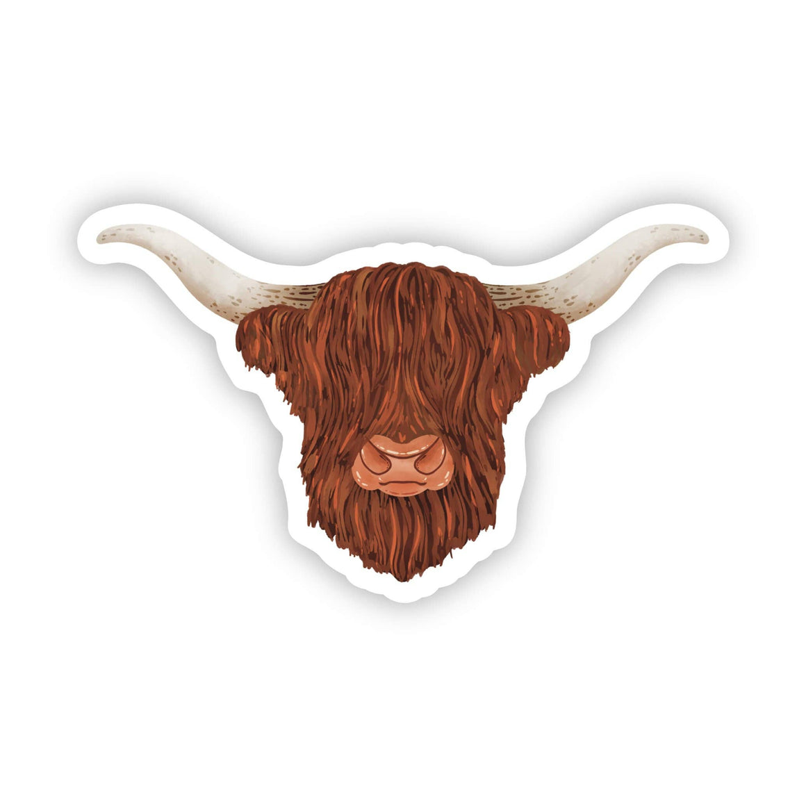 Highland Cow Sticker