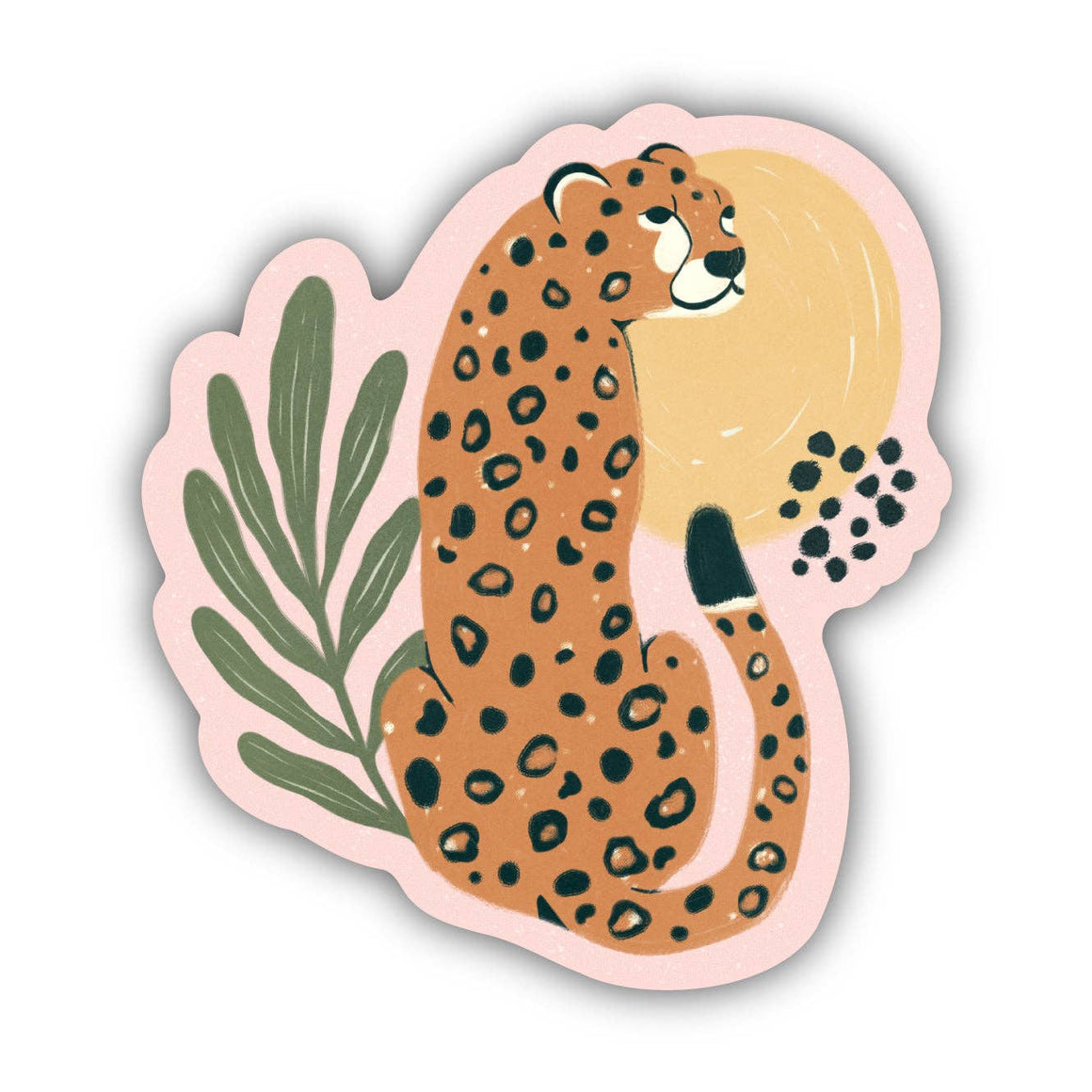 Cheetah Sticker