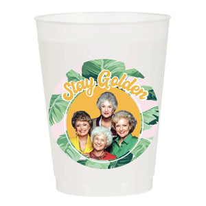 Golden Girls Reusable Cups | Set of 6