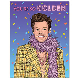 Harry Stylish Birthday Card