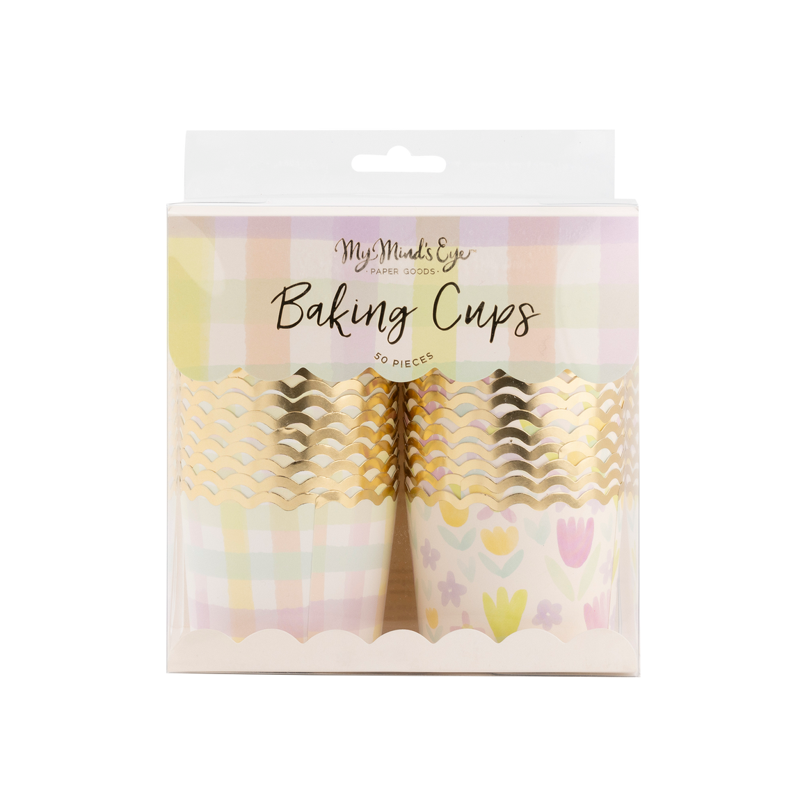Spring Watercolor Food Cups | 36 Cups