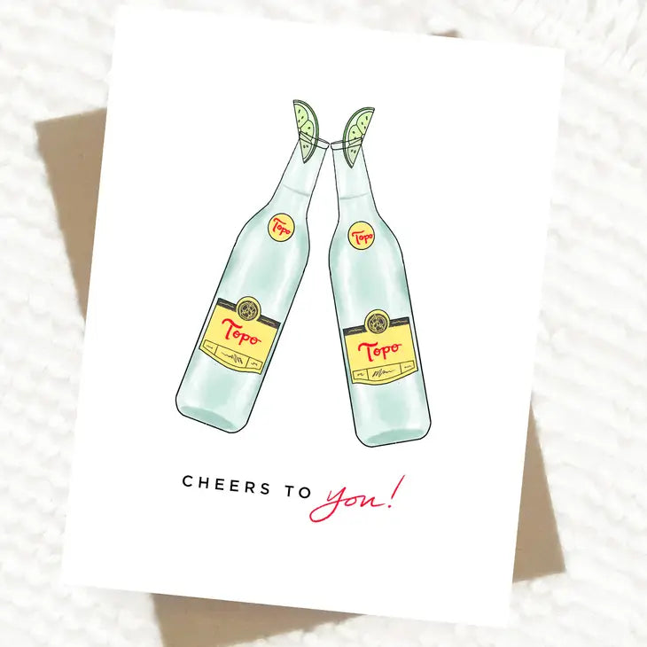 Topo Chico Cheers Card