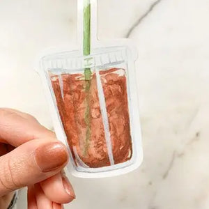 Iced Coffee Sticker