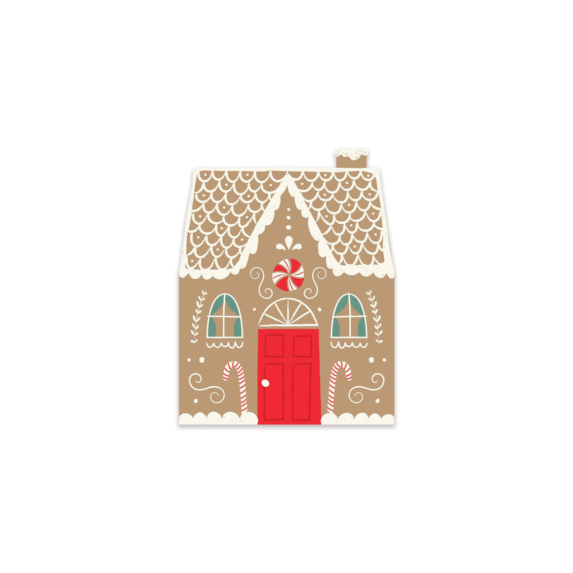 Gingerbread House Paper Napkin